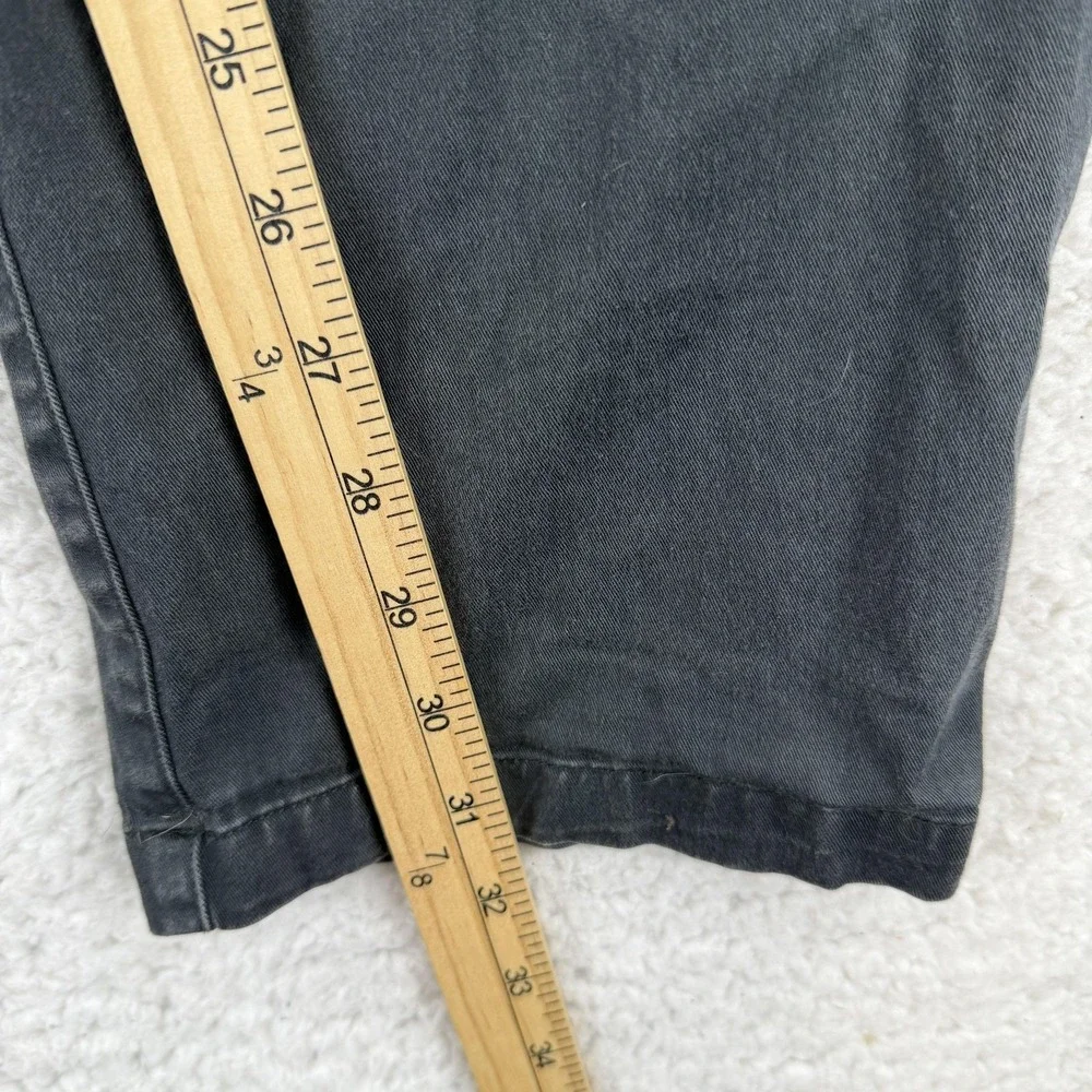 The North Face Pants Mens 34x30 Gray Canvas Chino Straight Casual Outdoor